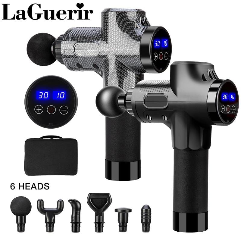 Electric Massage Gun S3 30 Gear Fascia Gun Deep Tissue Neck Body Back Muscle Massager Relaxation Pain Relief Exercise - wirbe-welt.shop