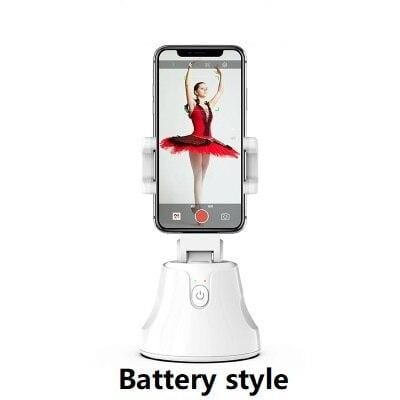 Auto Smart Shooting Selfie Stick 360° Object Tracking Holder All-in-one Rotation Face Tracking Camera Phone Holder - wirbe-welt.shop