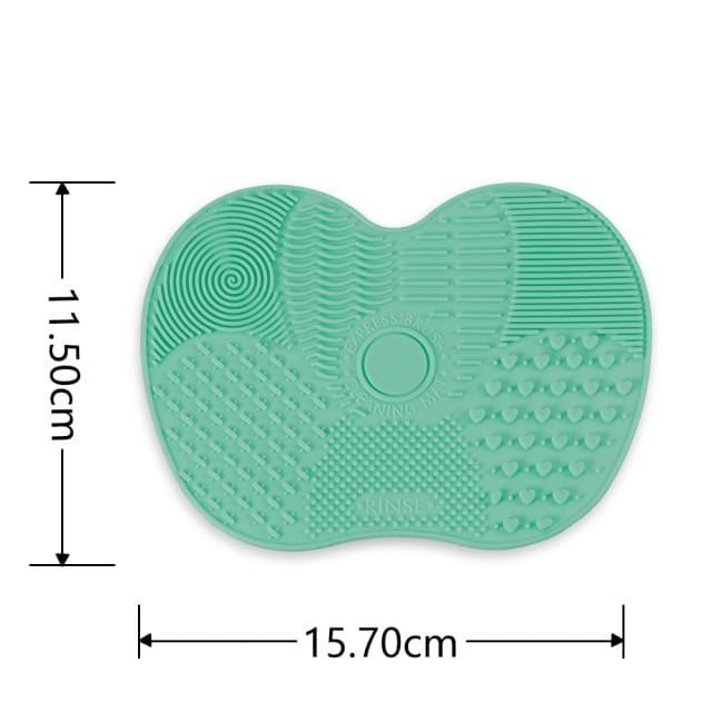 Silicone Makeup Brush Cleaner Pad Foundation Makeup Brush Scrubber Board Pad Make Up Washing Brush Gel Cleaning Mat Hand Tool - wirbe-welt.shop