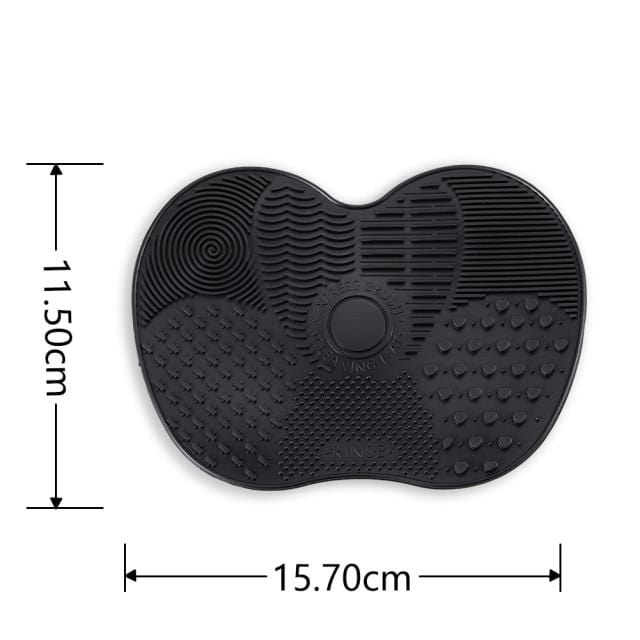 Silicone Makeup Brush Cleaner Pad Foundation Makeup Brush Scrubber Board Pad Make Up Washing Brush Gel Cleaning Mat Hand Tool - wirbe-welt.shop