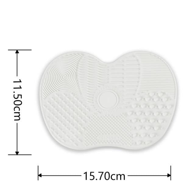 Silicone Makeup Brush Cleaner Pad Foundation Makeup Brush Scrubber Board Pad Make Up Washing Brush Gel Cleaning Mat Hand Tool - wirbe-welt.shop