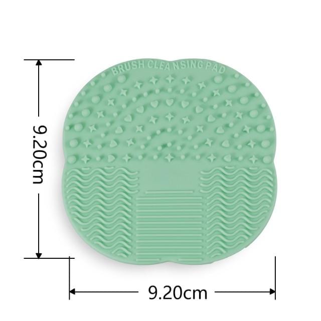 Silicone Makeup Brush Cleaner Pad Foundation Makeup Brush Scrubber Board Pad Make Up Washing Brush Gel Cleaning Mat Hand Tool - wirbe-welt.shop