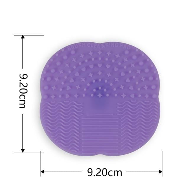 Silicone Makeup Brush Cleaner Pad Foundation Makeup Brush Scrubber Board Pad Make Up Washing Brush Gel Cleaning Mat Hand Tool - wirbe-welt.shop