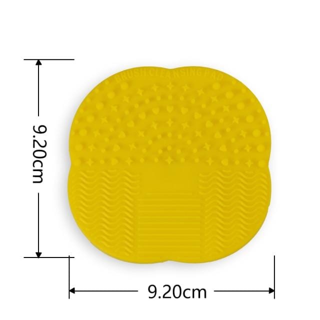 Silicone Makeup Brush Cleaner Pad Foundation Makeup Brush Scrubber Board Pad Make Up Washing Brush Gel Cleaning Mat Hand Tool - wirbe-welt.shop