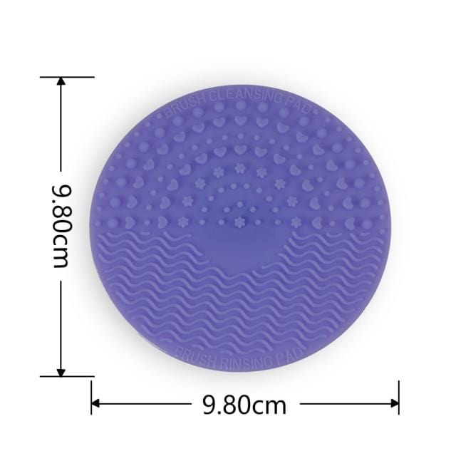 Silicone Makeup Brush Cleaner Pad Foundation Makeup Brush Scrubber Board Pad Make Up Washing Brush Gel Cleaning Mat Hand Tool - wirbe-welt.shop