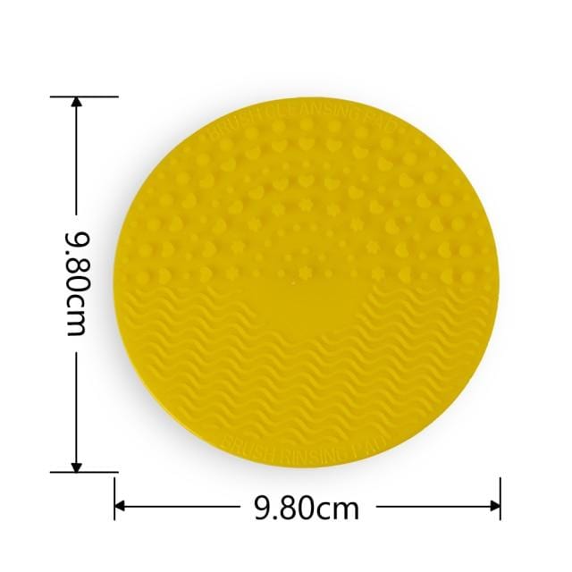 Silicone Makeup Brush Cleaner Pad Foundation Makeup Brush Scrubber Board Pad Make Up Washing Brush Gel Cleaning Mat Hand Tool - wirbe-welt.shop