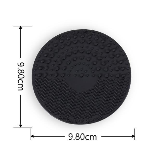 Silicone Makeup Brush Cleaner Pad Foundation Makeup Brush Scrubber Board Pad Make Up Washing Brush Gel Cleaning Mat Hand Tool - wirbe-welt.shop