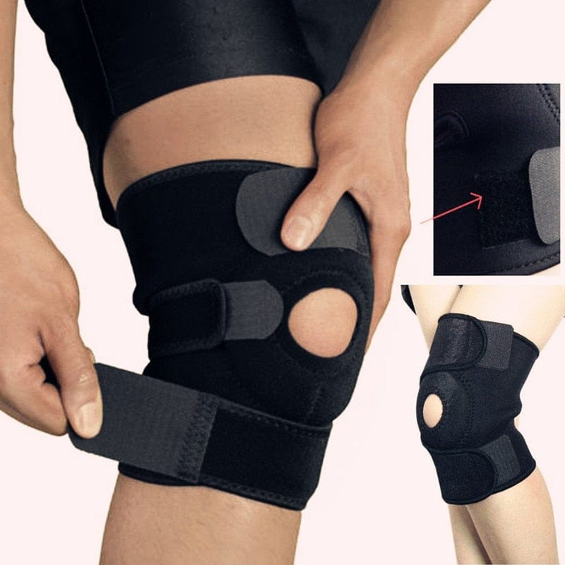 Fitness Kniestütze - Elastische Bandage für Sport - wirbe-welt.shop