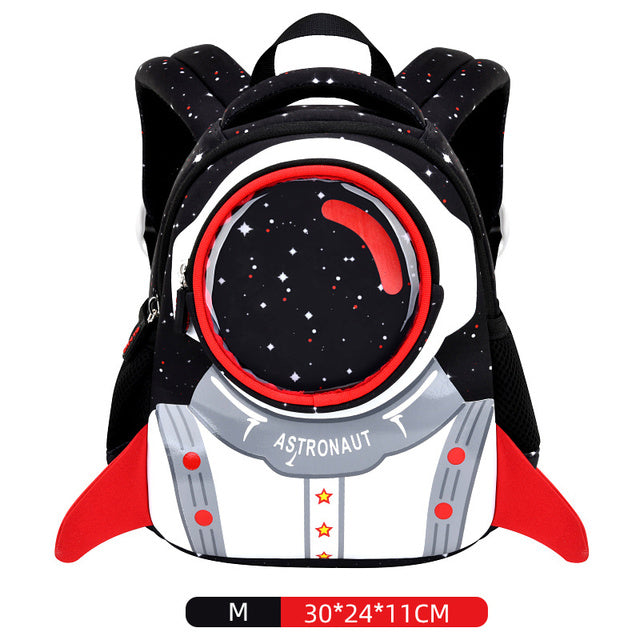 Schüler Rucksack im Astronauten Design - Neopren Rucksack für Schule oder Kindergarten