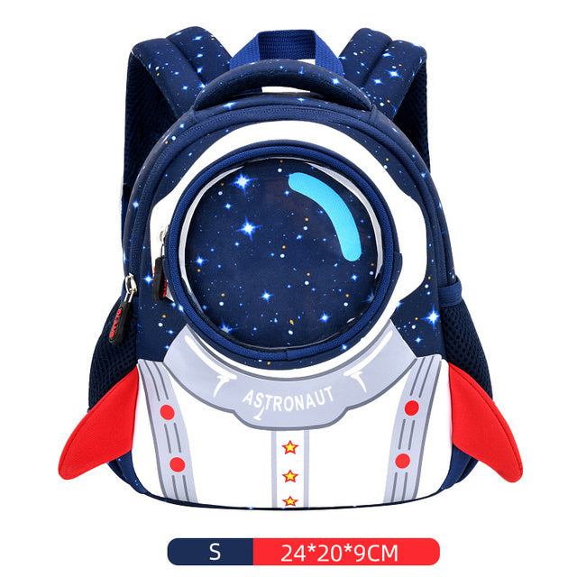 Schüler Rucksack im Astronauten Design - Neopren Rucksack für Schule oder Kindergarten