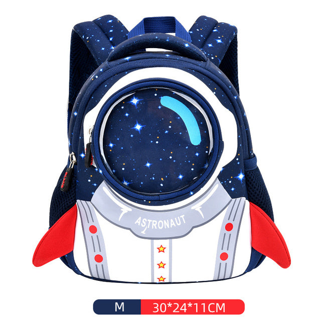 Schüler Rucksack im Astronauten Design - Neopren Rucksack für Schule oder Kindergarten