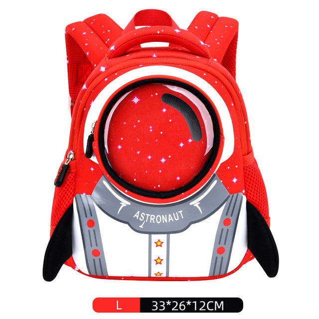 Schüler Rucksack im Astronauten Design - Neopren Rucksack für Schule oder Kindergarten