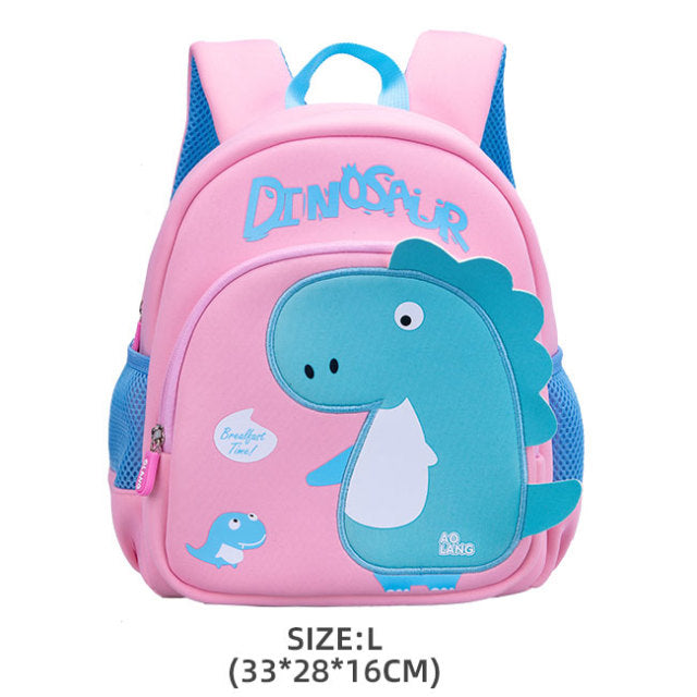 Schulranzen - Rucksack für die Schule oder Kindergarten - cooles 3D Dinosaurier Design