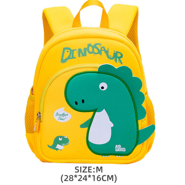 Schulranzen - Rucksack für die Schule oder Kindergarten - cooles 3D Dinosaurier Design