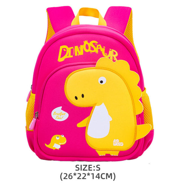 Schulranzen - Rucksack für die Schule oder Kindergarten - cooles 3D Dinosaurier Design