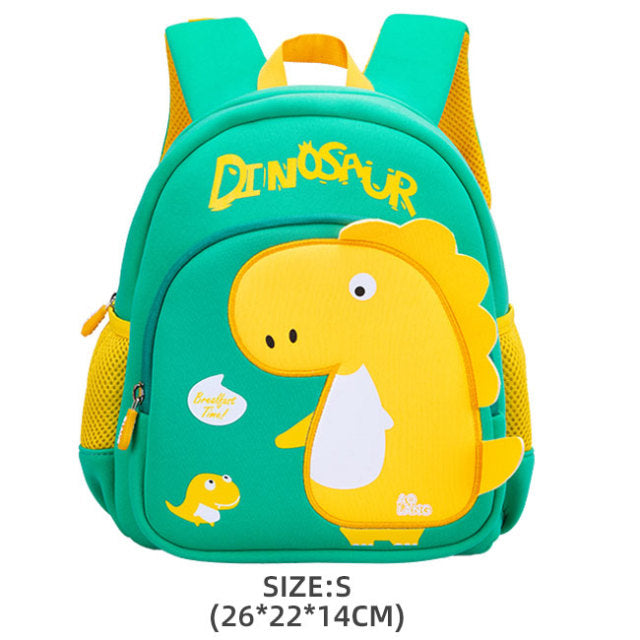 Schulranzen - Rucksack für die Schule oder Kindergarten - cooles 3D Dinosaurier Design