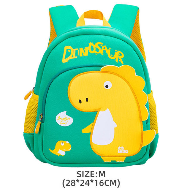 Schulranzen - Rucksack für die Schule oder Kindergarten - cooles 3D Dinosaurier Design