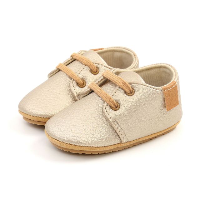 Retro Baby Schuhe aus Leder - stylische Leder Moccasins für Kinder