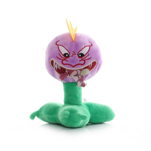 15-20cm Plants VS Zombies 2 Toy Peashooter Cartoon Plush Anime Figures Cherry Bomb Sunflower Wall-Nut Squash Split Pea Kids Gift