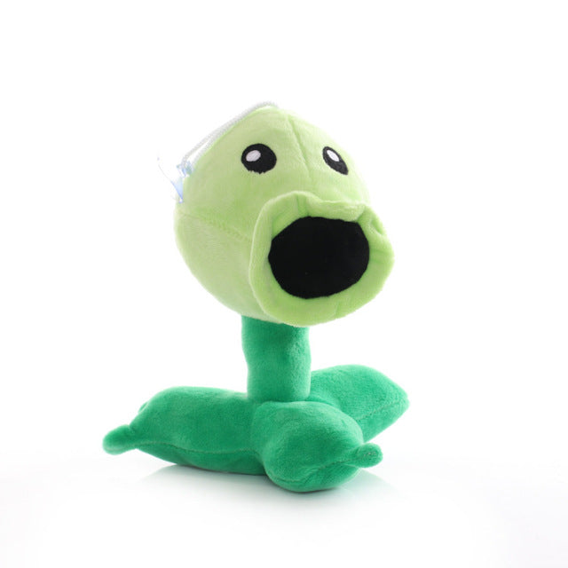 15-20cm Plants VS Zombies 2 Toy Peashooter Cartoon Plush Anime Figures Cherry Bomb Sunflower Wall-Nut Squash Split Pea Kids Gift