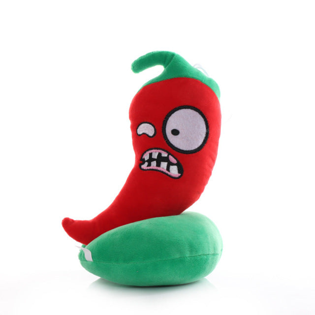 15-20cm Plants VS Zombies 2 Toy Peashooter Cartoon Plush Anime Figures Cherry Bomb Sunflower Wall-Nut Squash Split Pea Kids Gift