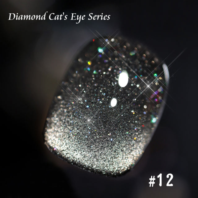 SKVP Gel Nail Polish Cat Eye Gel Semi Permanent Uv Varnish Gel Nail Art 8ML Glitter Effect Off Nail Polish Gel For Nails Design