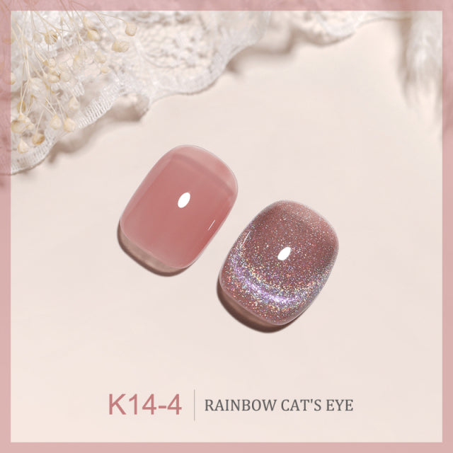 SKVP Gel Nail Polish Cat Eye Gel Semi Permanent Uv Varnish Gel Nail Art 8ML Glitter Effect Off Nail Polish Gel For Nails Design