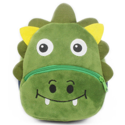 Rucksack für Schüler und Kindergärtner - Plüsch Rucksack mit Tiermotiven