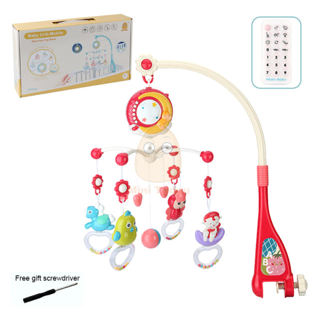 Baby Mobile - Krippen Spielzeug für Neugeborene und Kleinkinder