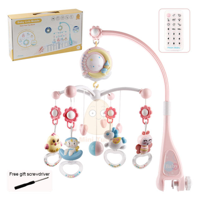 Baby Mobile - Krippen Spielzeug für Neugeborene und Kleinkinder