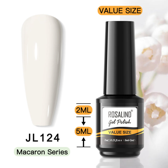 ROSALIND 7ML Gel Nail Polish Colorful Glitter UV Nail Gel Vernis Semi Permanent Gel For Manicure Soak off Varnishes Nail Art