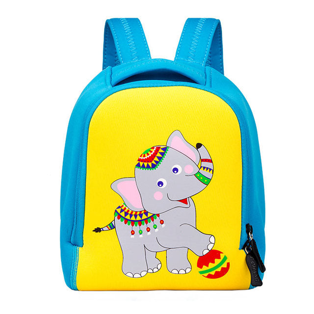 2021 New 3D Animal Children Backpacks Brand Design Girl Boys Backpack Toddler Kids Neoprene School Bags Kindergarten Cartoon Bag