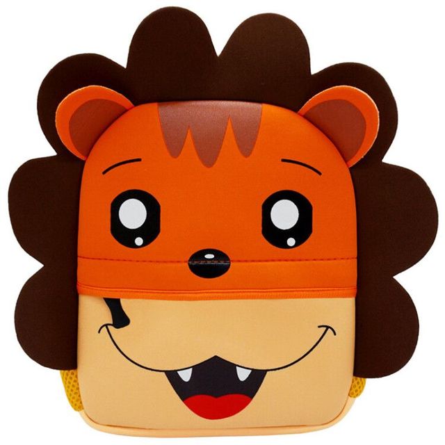 2021 New 3D Animal Children Backpacks Brand Design Girl Boys Backpack Toddler Kids Neoprene School Bags Kindergarten Cartoon Bag