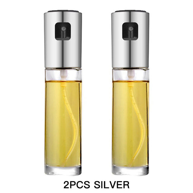 BBQ Baking Olive Oil Spray Bottle Oil Vinegar Spray Bottles Gravy Boats Grill Sprayer Leak-proof Nozzle BBQ Kitchen Bar Tool Set