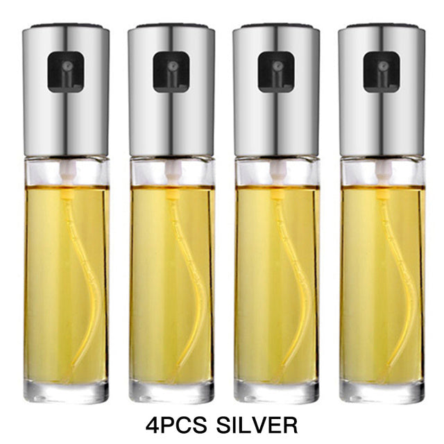BBQ Baking Olive Oil Spray Bottle Oil Vinegar Spray Bottles Gravy Boats Grill Sprayer Leak-proof Nozzle BBQ Kitchen Bar Tool Set