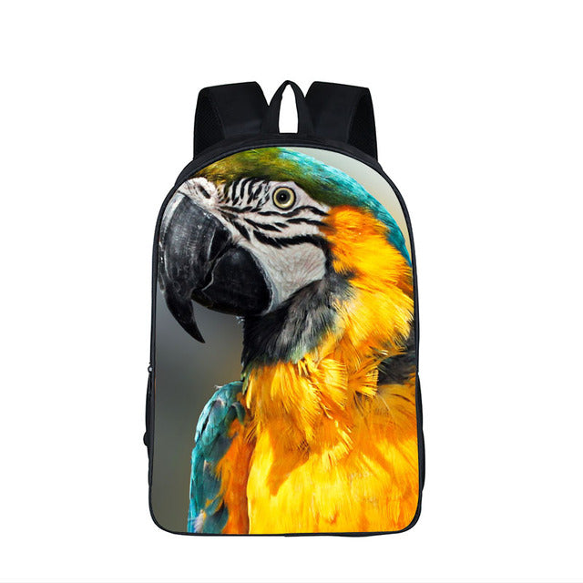 SCHÜLERRUCKSACK FÜRS NEUE SCHULJAHR - COOLE TIERMOTIVE
