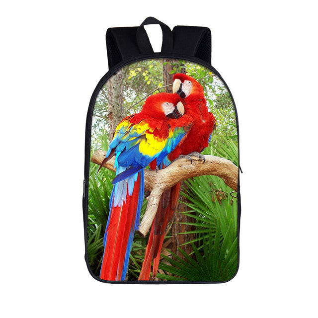 SCHÜLERRUCKSACK FÜRS NEUE SCHULJAHR - COOLE TIERMOTIVE