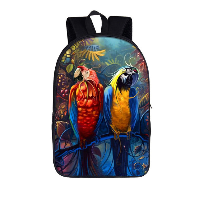 SCHÜLERRUCKSACK FÜRS NEUE SCHULJAHR - COOLE TIERMOTIVE