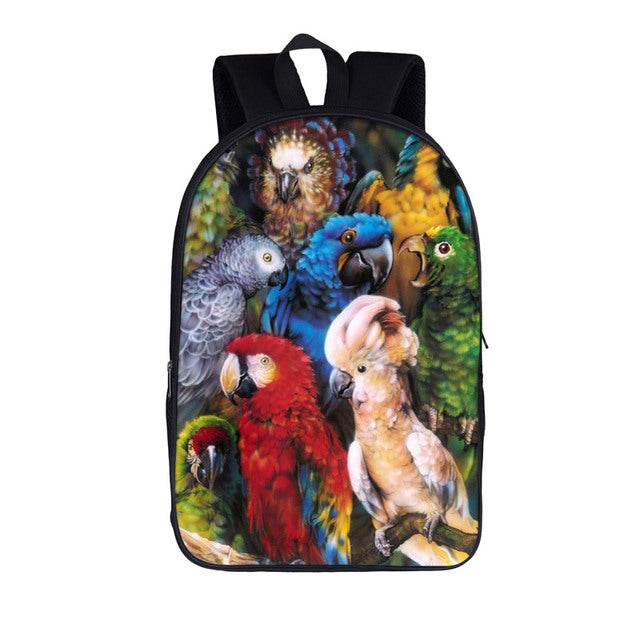 SCHÜLERRUCKSACK FÜRS NEUE SCHULJAHR - COOLE TIERMOTIVE