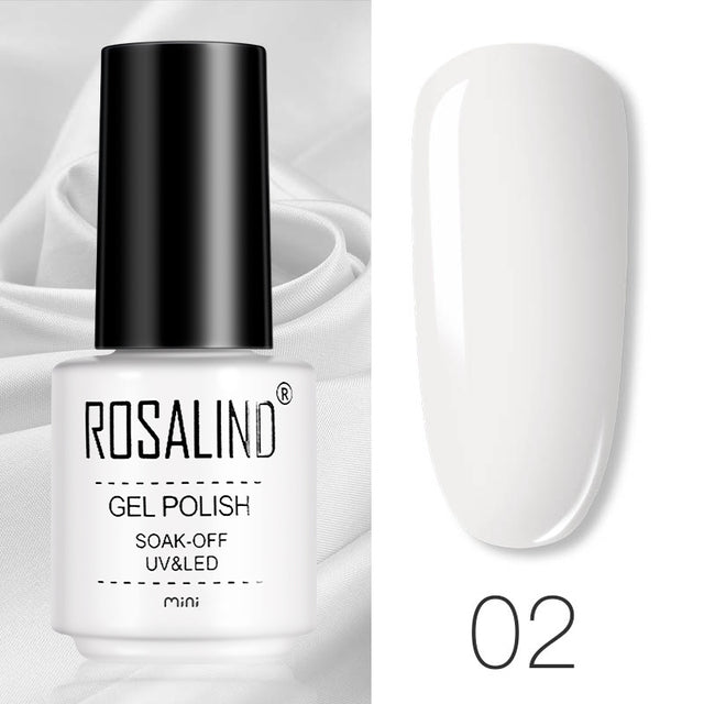ROSALIND 7ML Nail Gel Polish Hybrid Varnishes All For Manicure Nails Art Base Top Coat UV Lamp Vernis Semi Permanent Varnishes