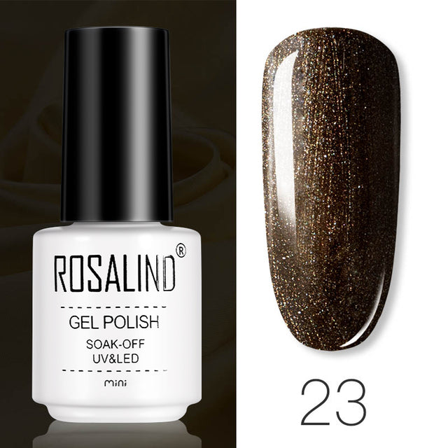 ROSALIND 7ML Nail Gel Polish Hybrid Varnishes All For Manicure Nails Art Base Top Coat UV Lamp Vernis Semi Permanent Varnishes