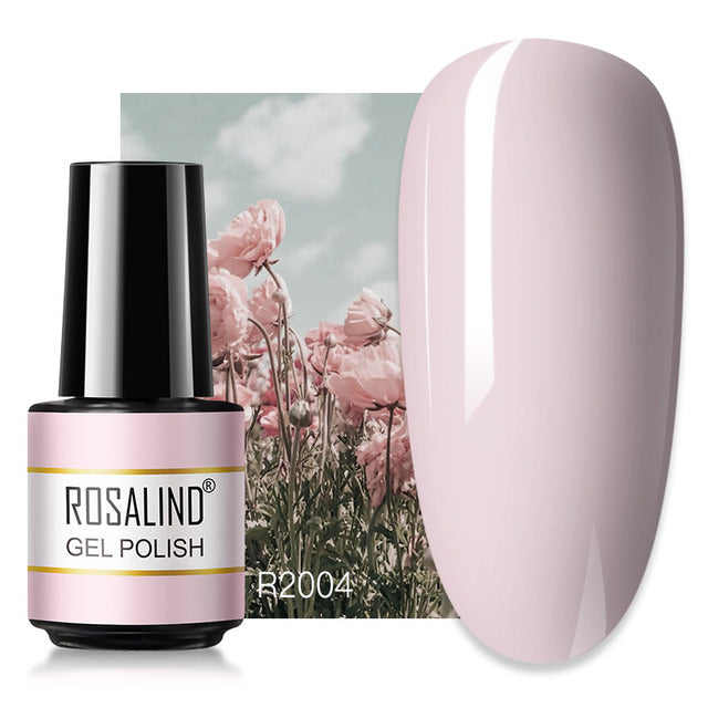 ROSALIND 7ML Nail Gel Polish Hybrid Varnishes All For Manicure Nails Art Base Top Coat UV Lamp Vernis Semi Permanent Varnishes
