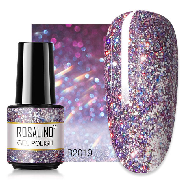 ROSALIND 7ML Nail Gel Polish Hybrid Varnishes All For Manicure Nails Art Base Top Coat UV Lamp Vernis Semi Permanent Varnishes