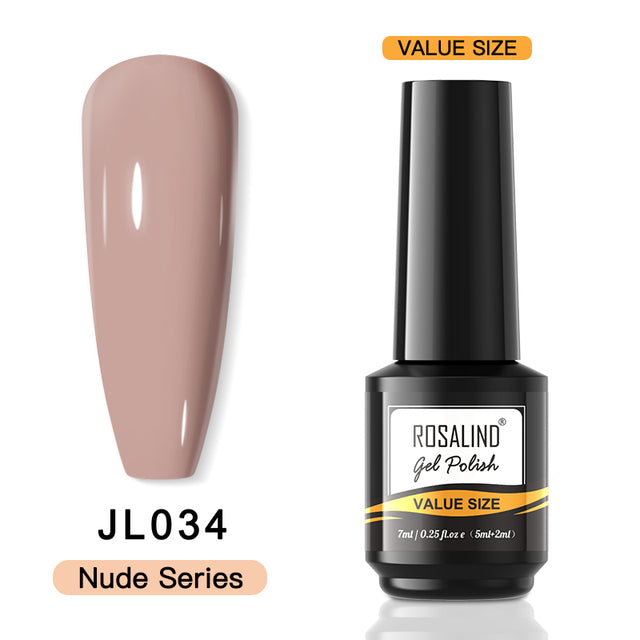 ROSALIND 7ML Nail Gel Polish Hybrid Varnishes All For Manicure Nails Art Base Top Coat UV Lamp Vernis Semi Permanent Varnishes
