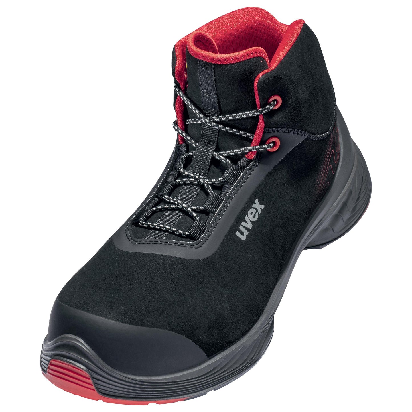 leichter S3-Sicherheitsschnürstiefel- uvex 1 G2 Sicherheitsschuh S3 Stiefel Weite 10 schuh länge