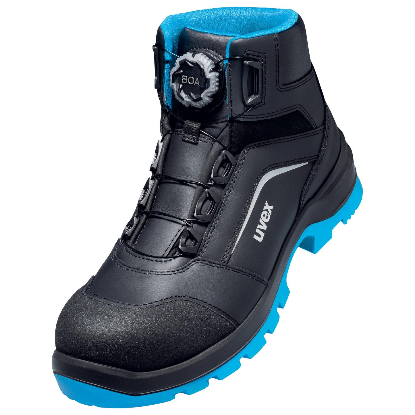 uvex 2 xenova® Schnürstiefel Boa® Fit System S3 SRC Weite 11 linke seite