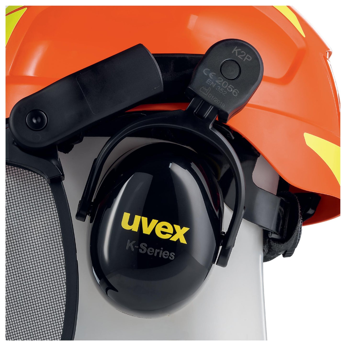 uvex pheos forestry Schutzhelm orange- Schutzhelm für Forstarbeit10
