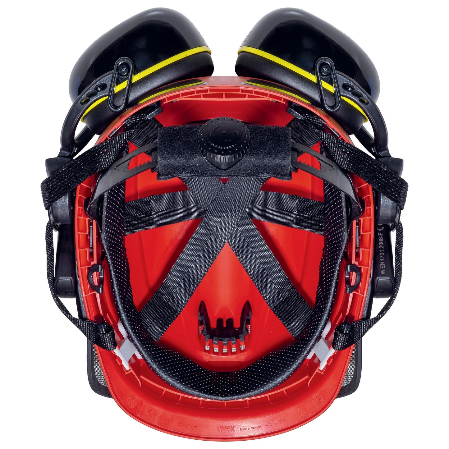 uvex pheos forestry Schutzhelm rot-Speziell auf die Anforderungen der Wald3
