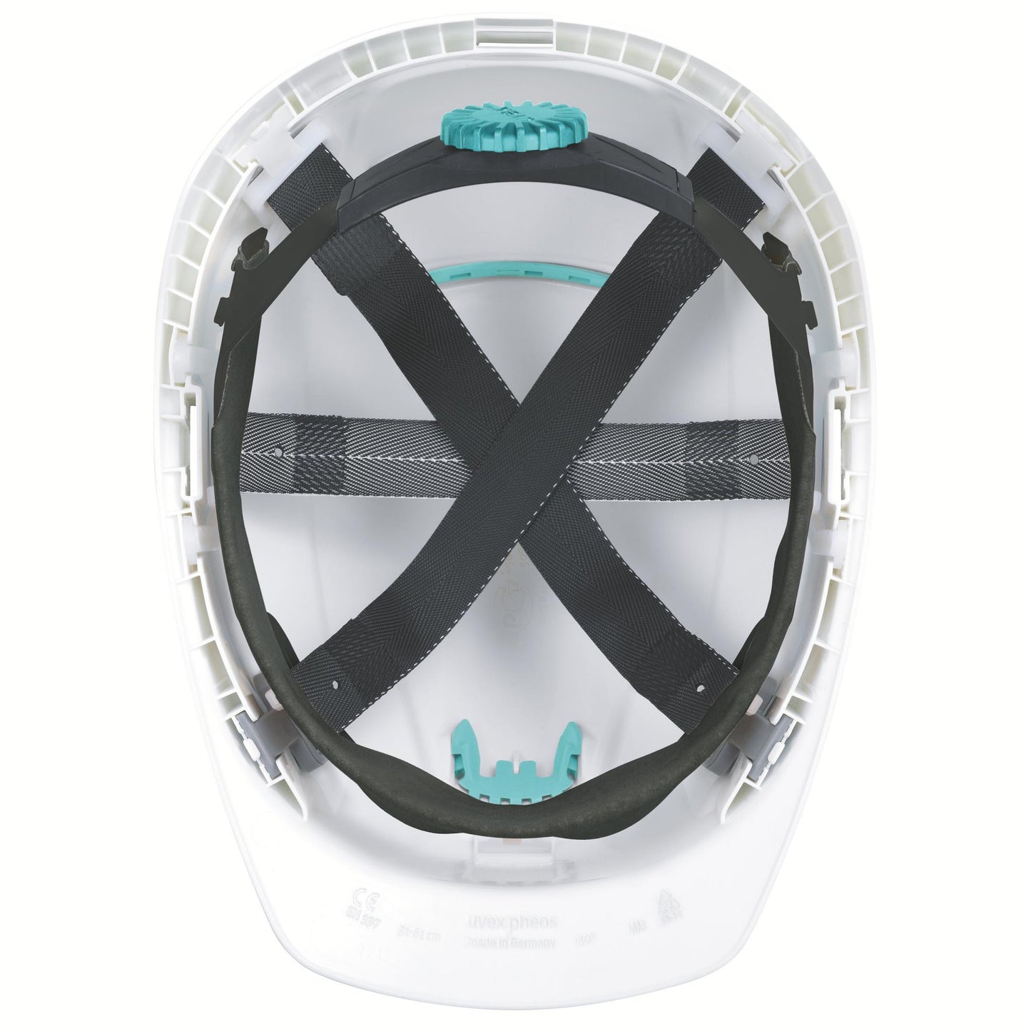 uvex pheos planet B-S-WR weiß m.Lftg. Helm- Industrieschutzhelm2