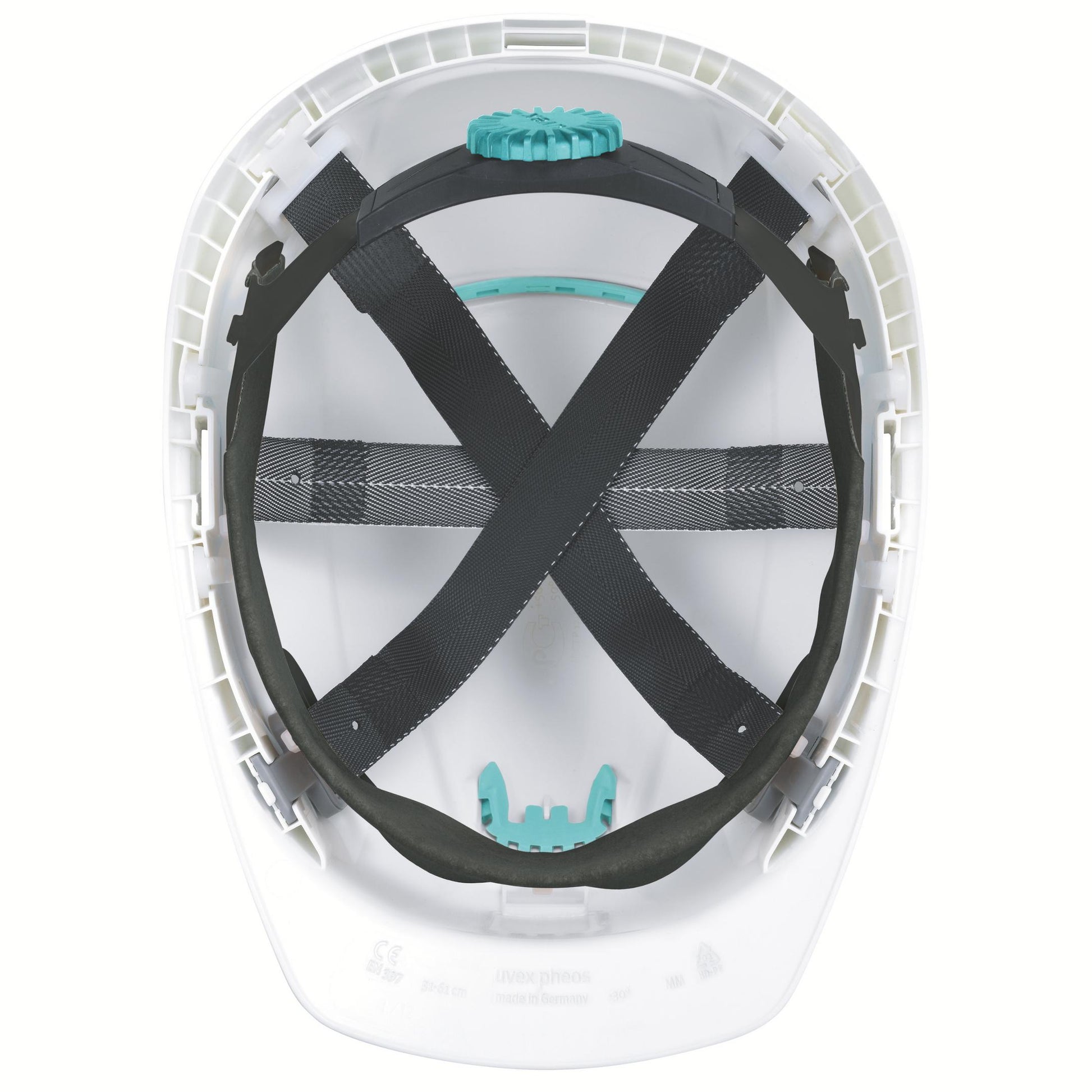 uvex pheos planet B-S-WR weiß m.Lftg. Helm- Industrieschutzhelm2